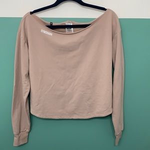 Gymshark Power Down Crop Sweatshirt Size Medium